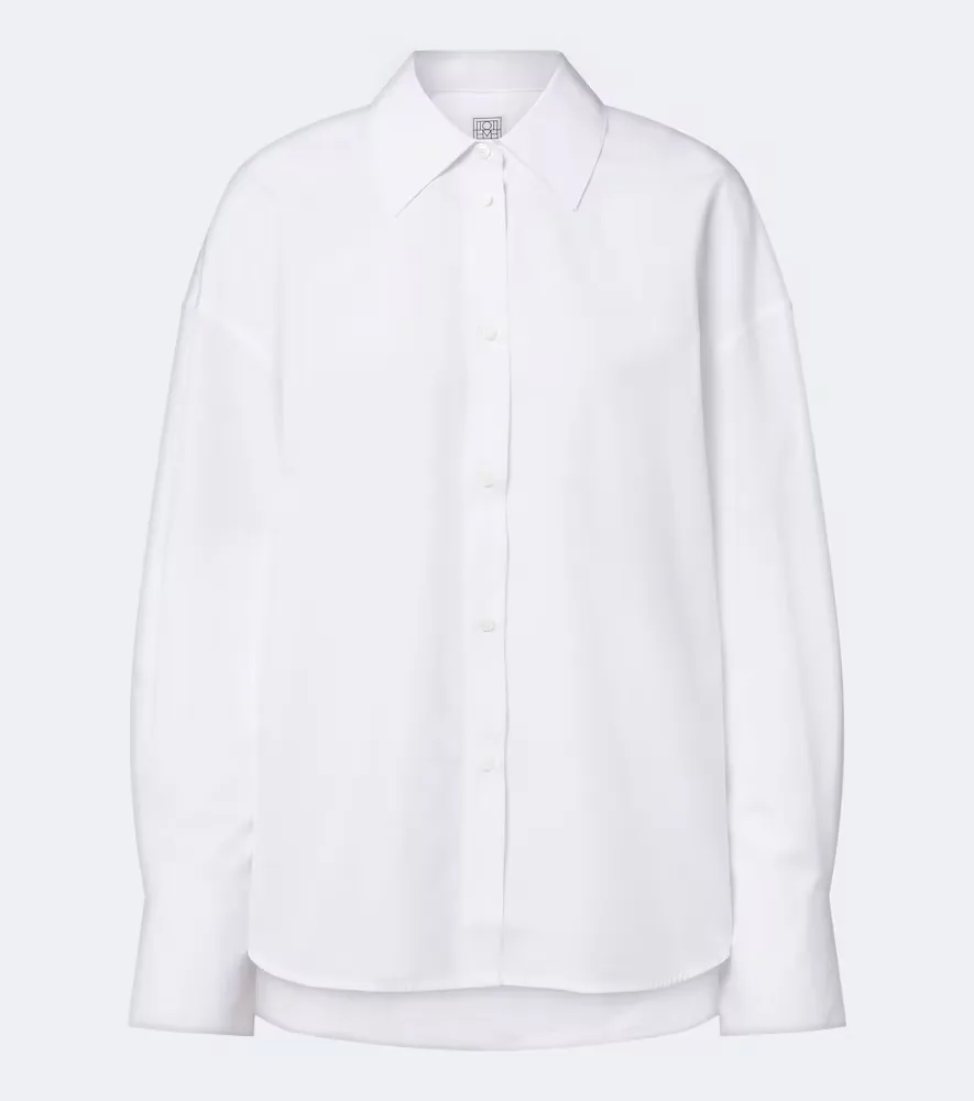 Chemise En Popeline De Coton by Toteme