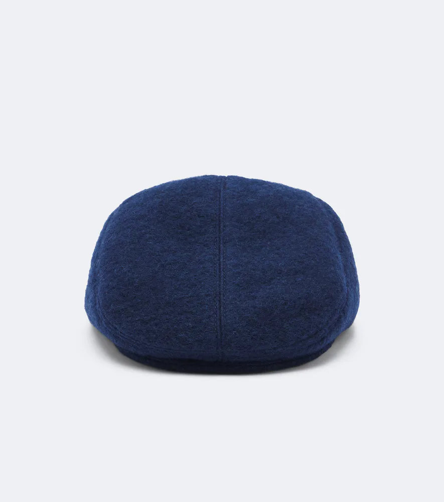 Casquette Gavroche En Laine Mélangée by Ruslan Baginskiy
