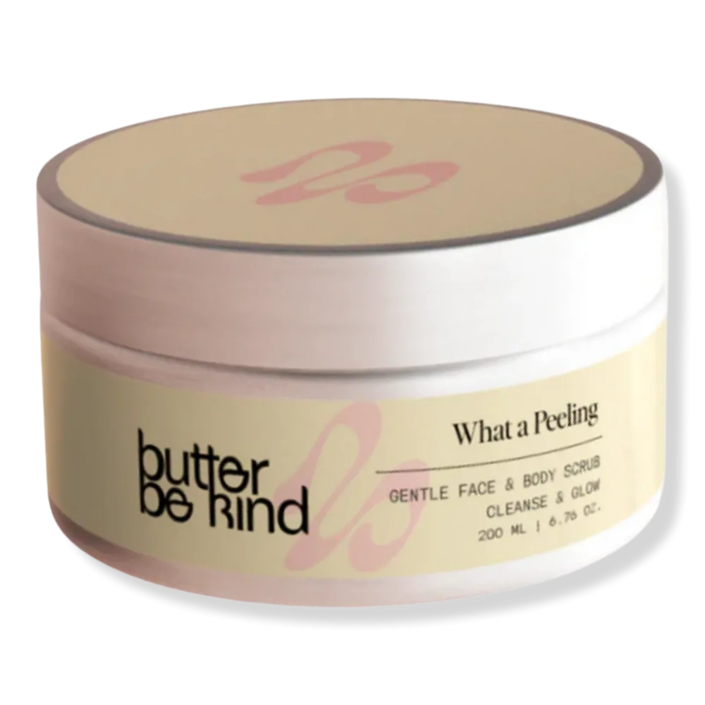 What a Peeling - 3-In-1 Natural Face and Body Scrub by Butter Be Kind
