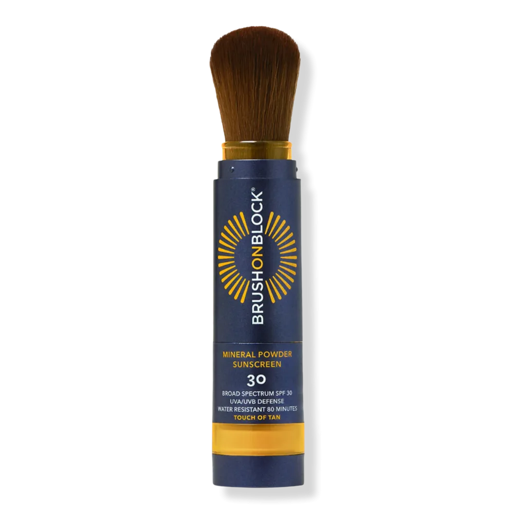 SPF 30 Mineral Powder Sunscreen by Brush On Block