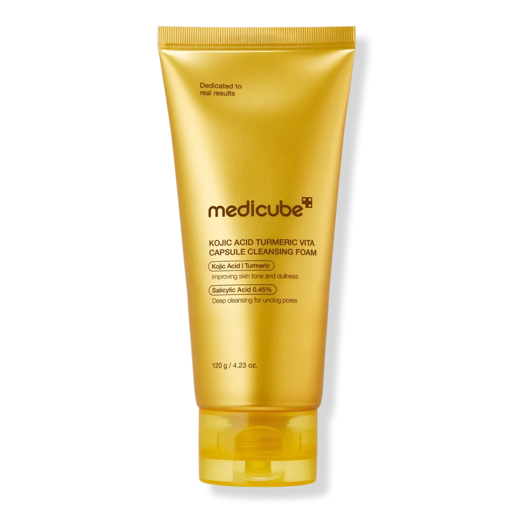 Kojic Acid Turmeric Vita Capsule Cleansing Foam by medicube