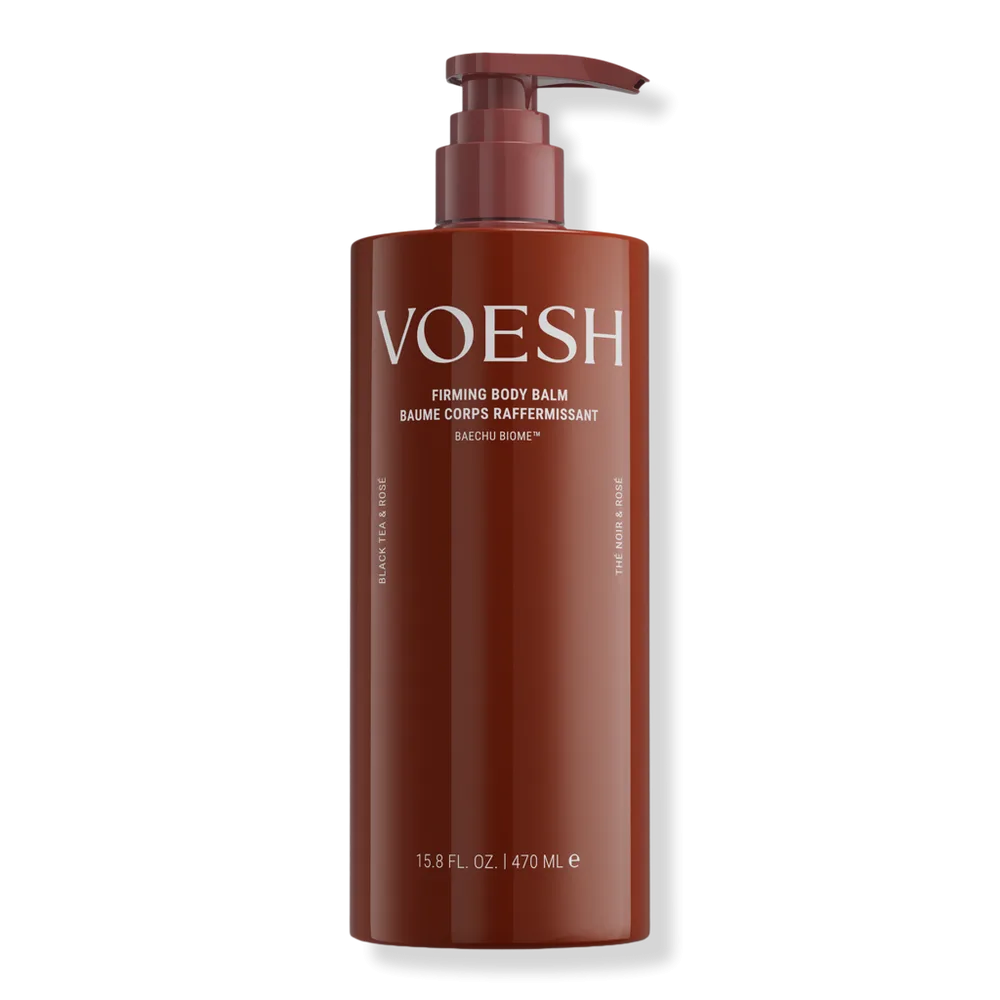 Firming Body Balm with Caffeine for Daily Moisturizing - Black Tea & Rose by VOESH