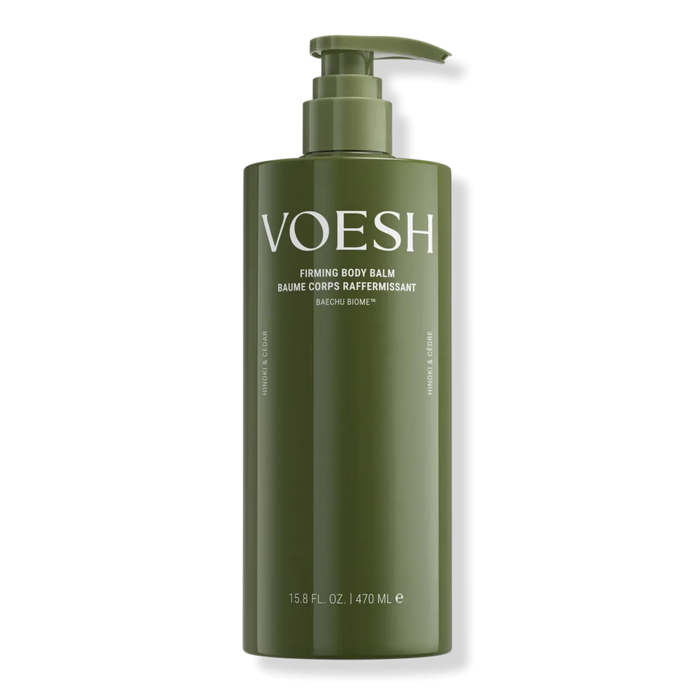Firming Body Balm with Caffeine for Daily Moisturizing - Hinoki & Cedar by VOESH