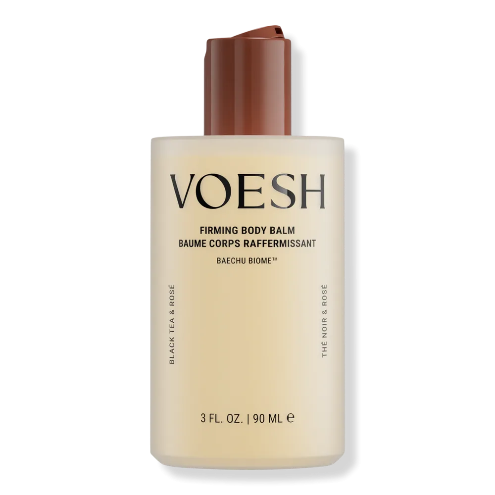 Mini Firming Body Balm with Caffeine for Daily Moisturizing - Black Tea & Rose by VOESH