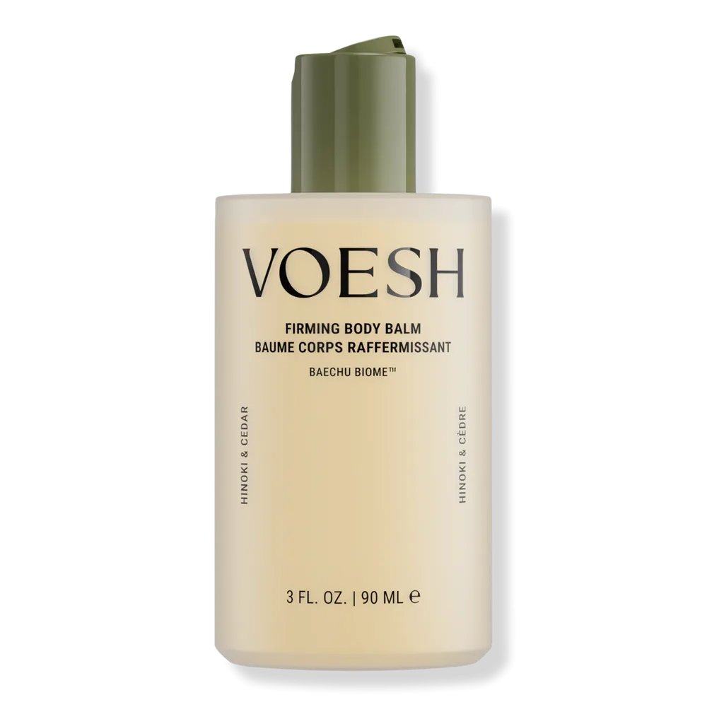 Mini Firming Body Balm with Caffeine for Daily Moisturizing - Hinoki & Cedar by VOESH
