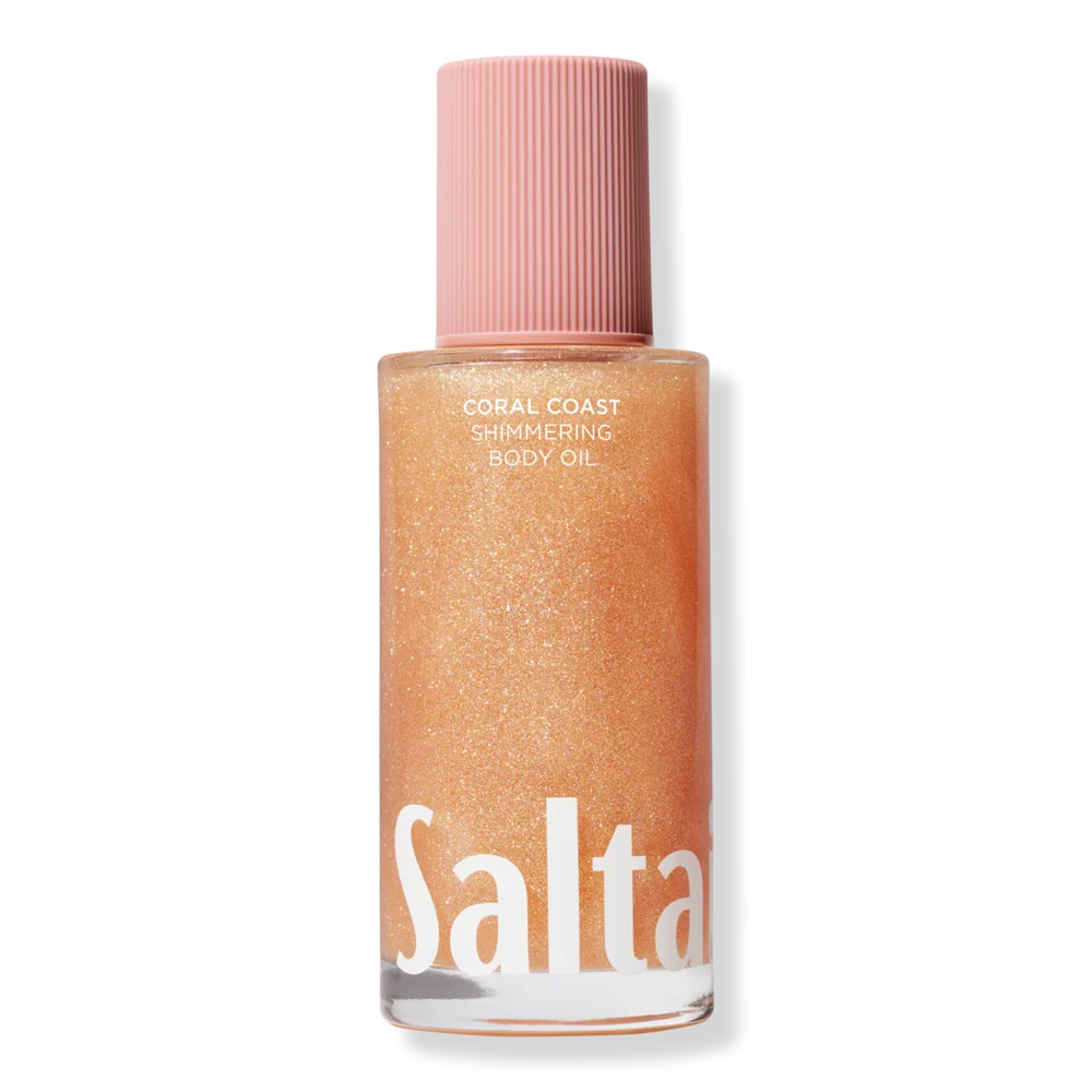 Shimmering Body Oil with Squalane - Coral Coast by Saltair
