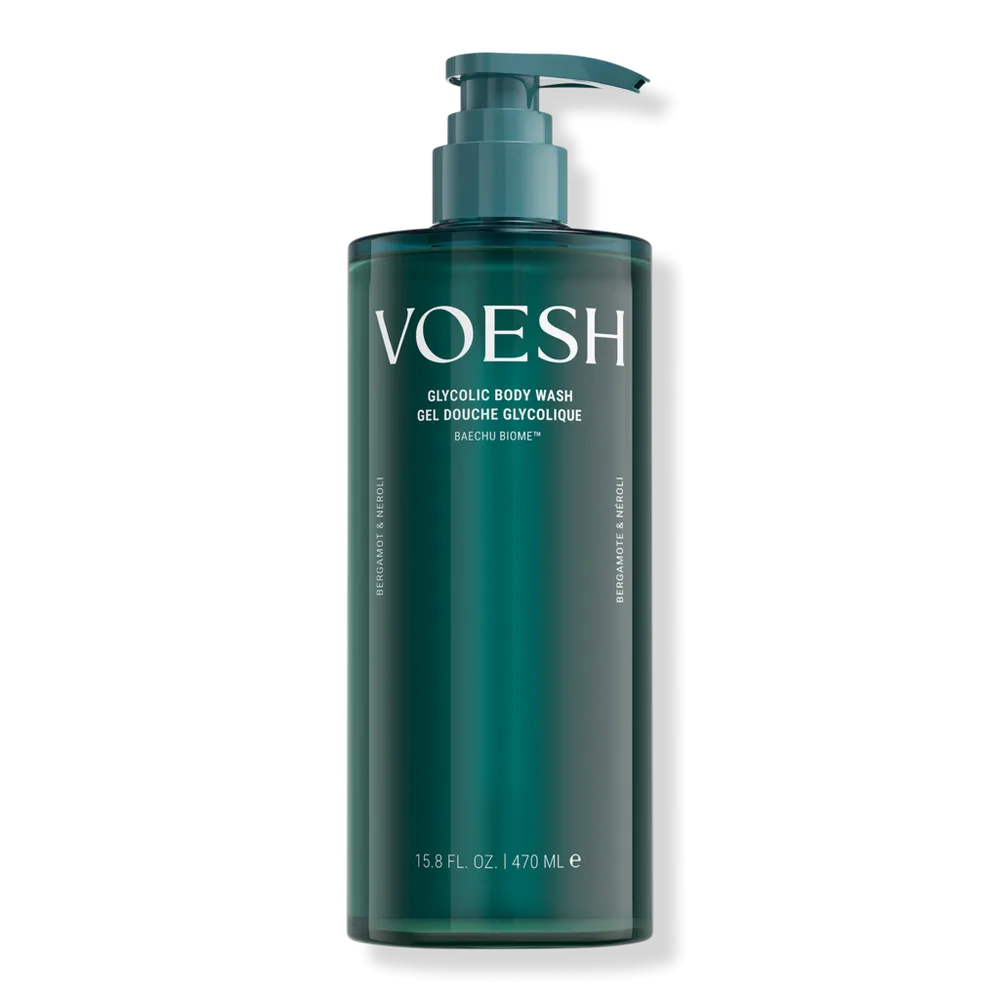 Exfoliating Glycolic Acid Body Wash for Soft Glowing Skin - Bergamot & Neroli by VOESH