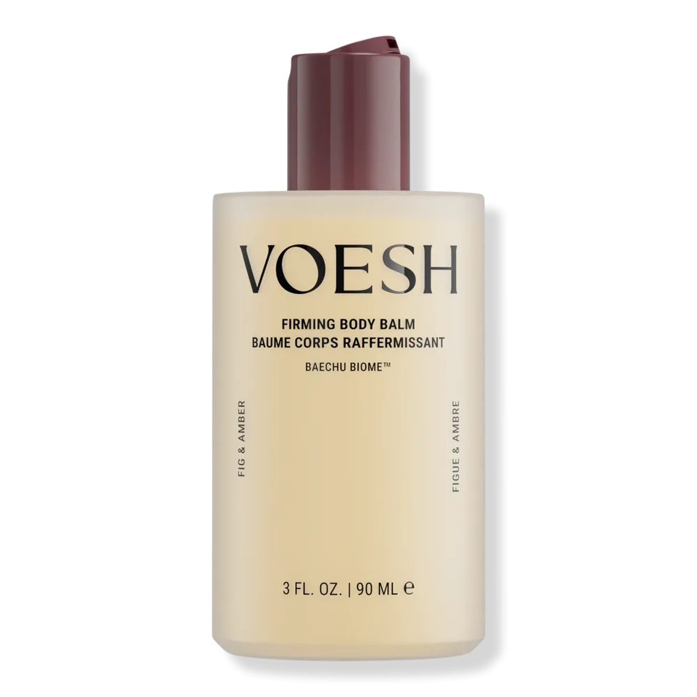 Mini Firming Body Balm with Caffeine for Daily Moisturizing - Fig & Amber by VOESH