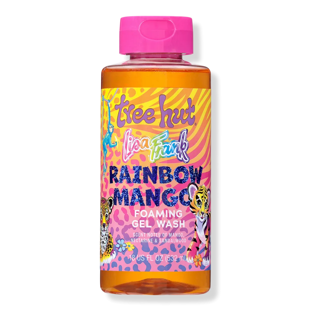 Tree Hut x Lisa Frank Rainbow Mango Foaming Gel Wash by Tree Hut