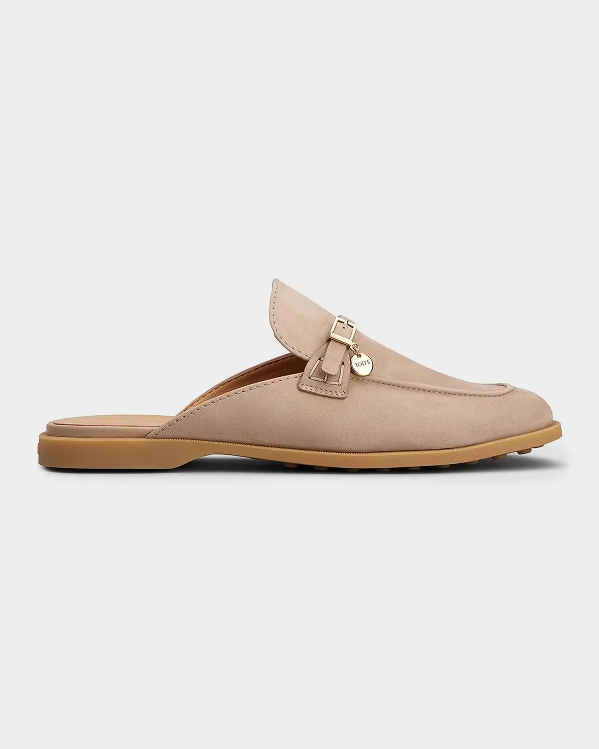 Leather Round-Toe Mules by Tod & apos;s