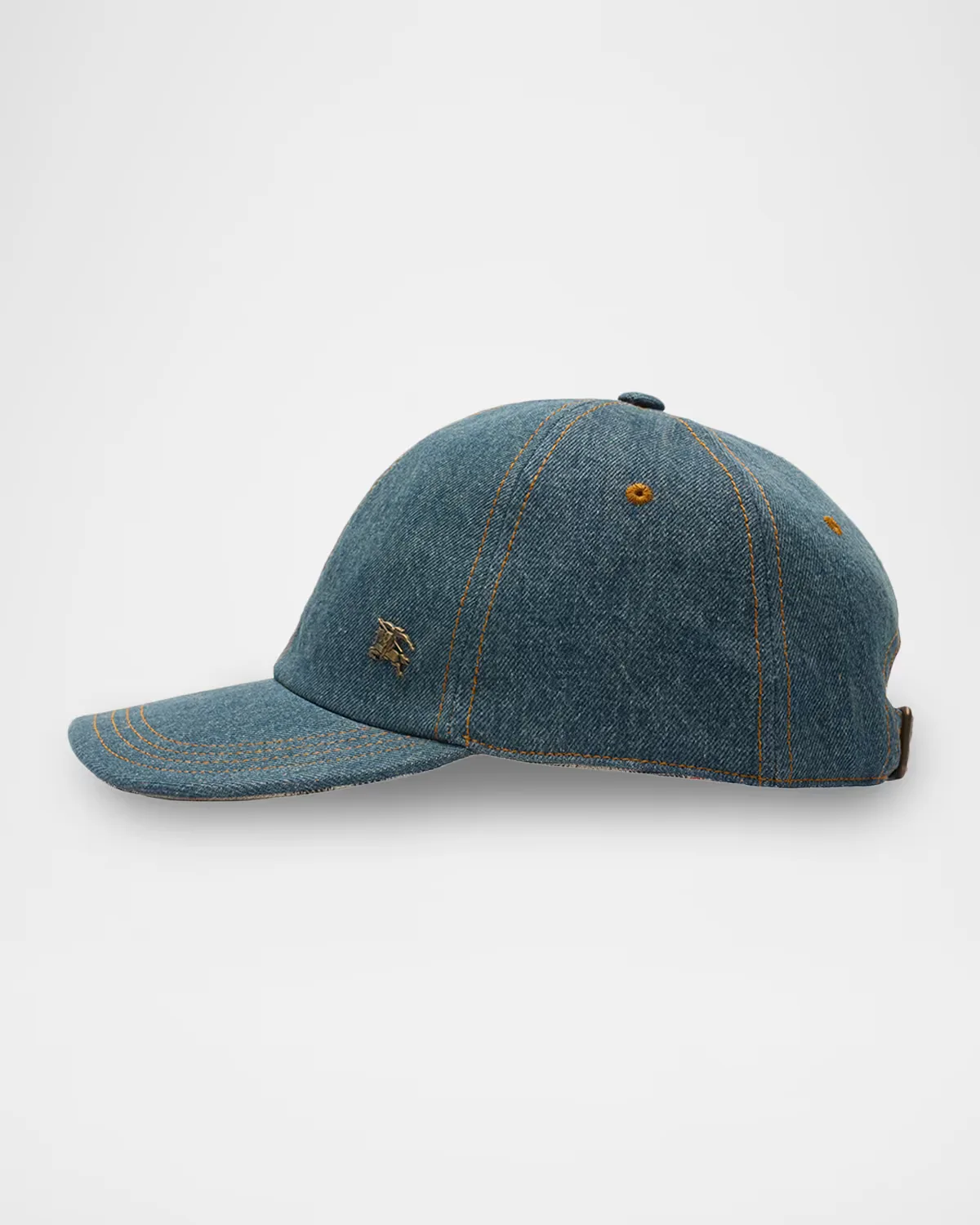 EKD Denim Baseball Cap by Burberry
