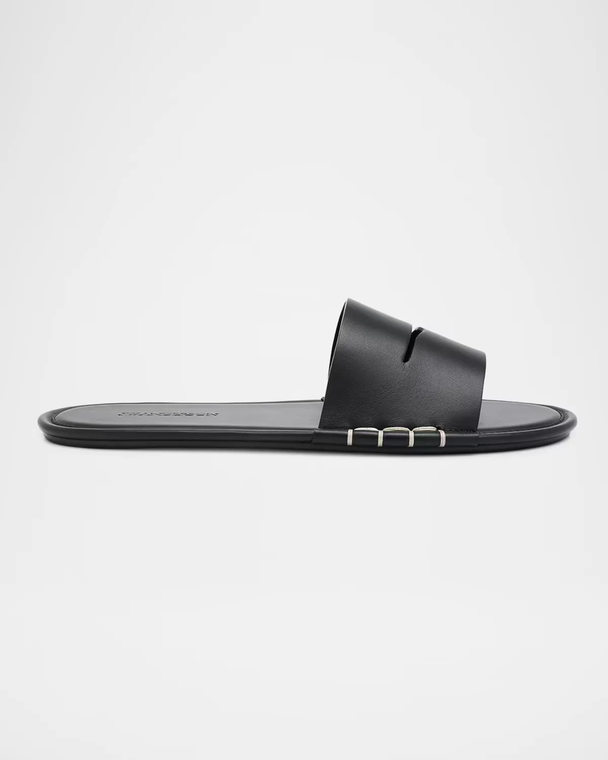 Leather Loafer Slide Mules by JW Anderson