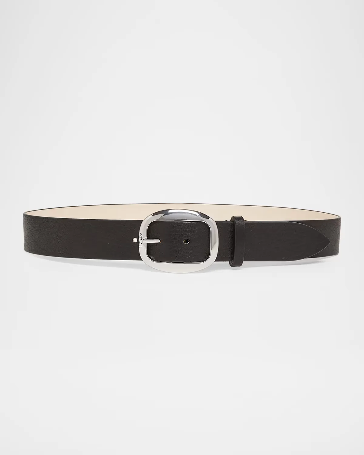 Dara Large Buckle Leather Belt