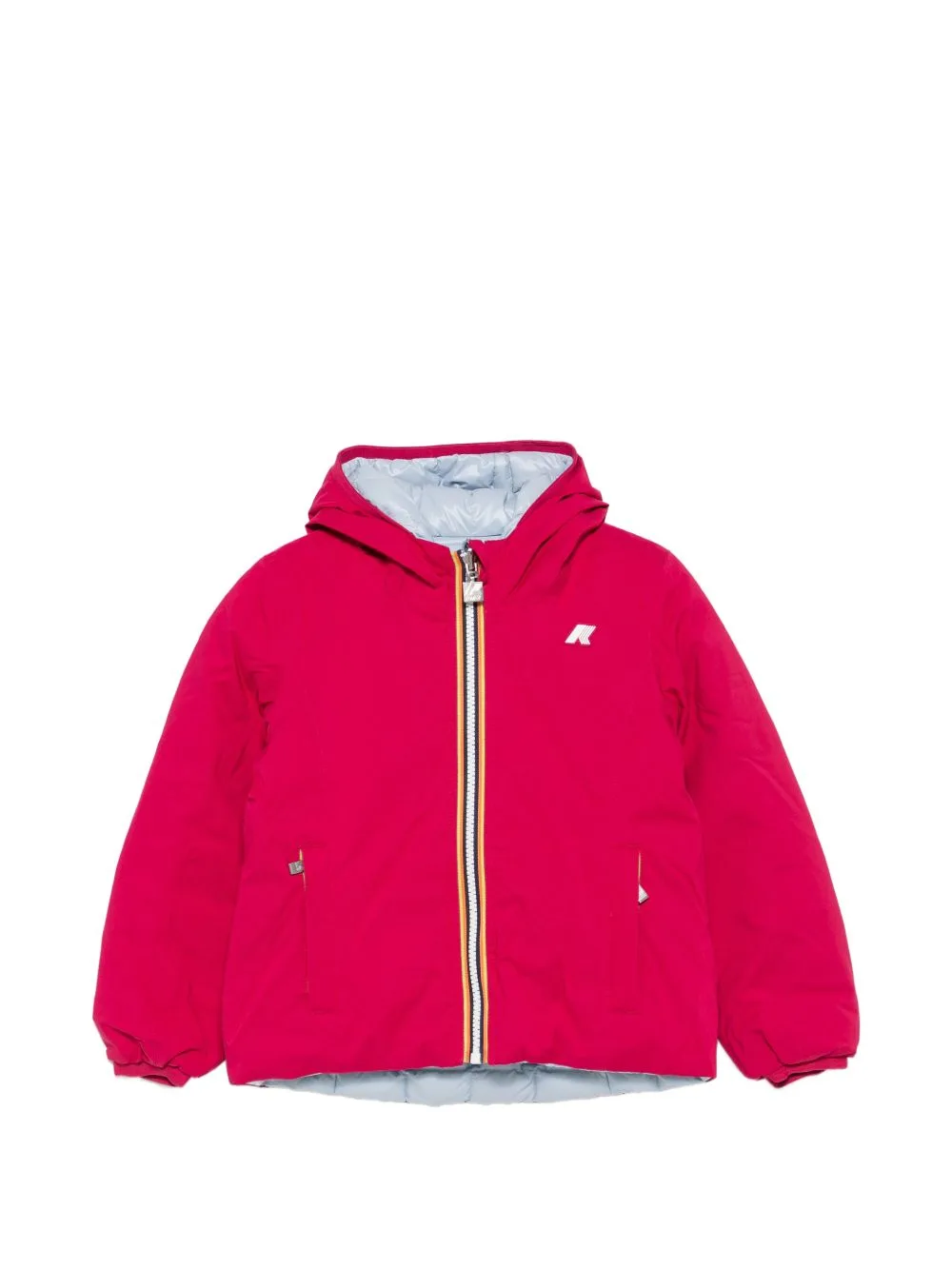 P.Lily ST Thermo Hooded Logo-Patch Jacket by K Way Kids