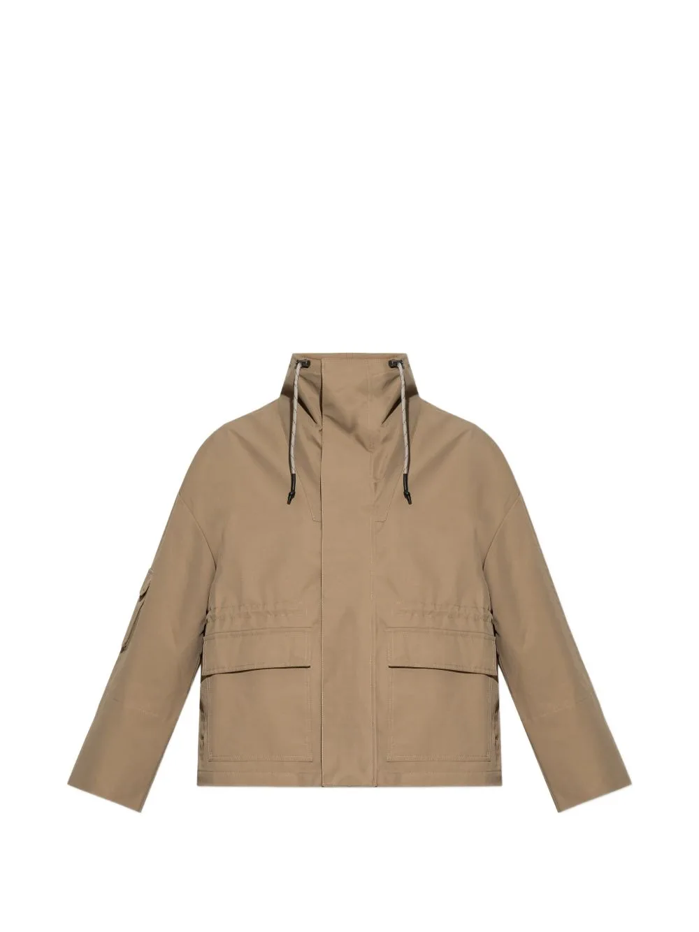 Cloud Drawstring-Fastening Jacket by RETHINKIT STUDIOS