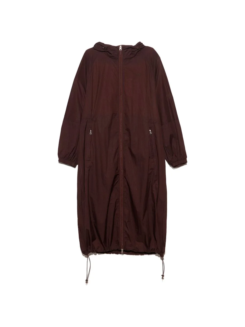 Chocolate Fluid Trench Coat by BIMBA Y LOLA