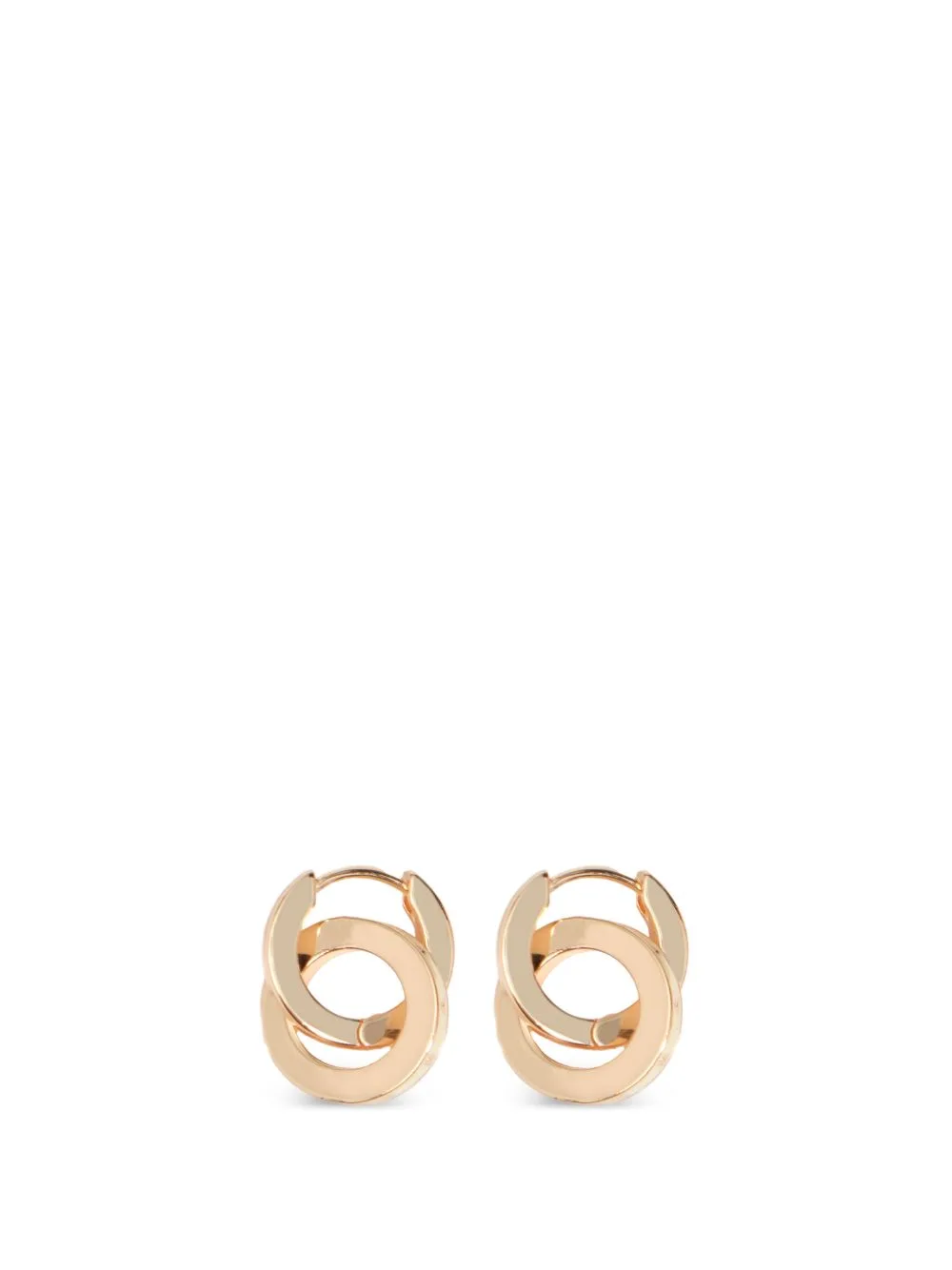 Interlocking Hoop Earrings by BIMBA Y LOLA