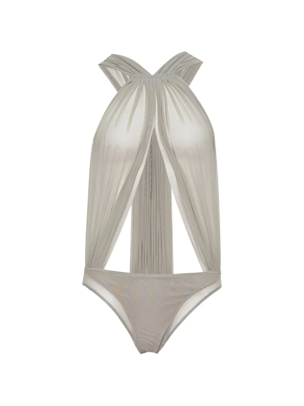 Miami Draped-Design Bodysuit by Rick Owens