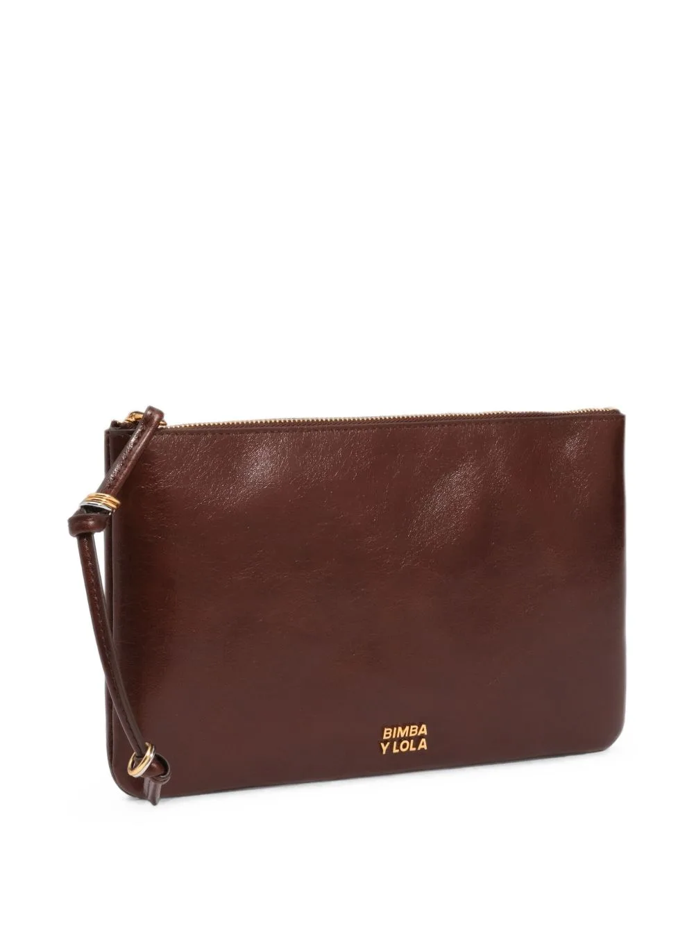 Medium Leather Make-Up Clutch by BIMBA Y LOLA