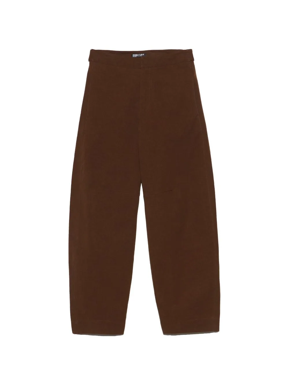 Oak Barrel-Leg Trousers with Adjustable Waist by BIMBA Y LOLA
