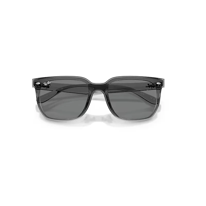 Rb4466d Sunglasses Transparent Grey Frame Grey Lenses by Ray-Ban