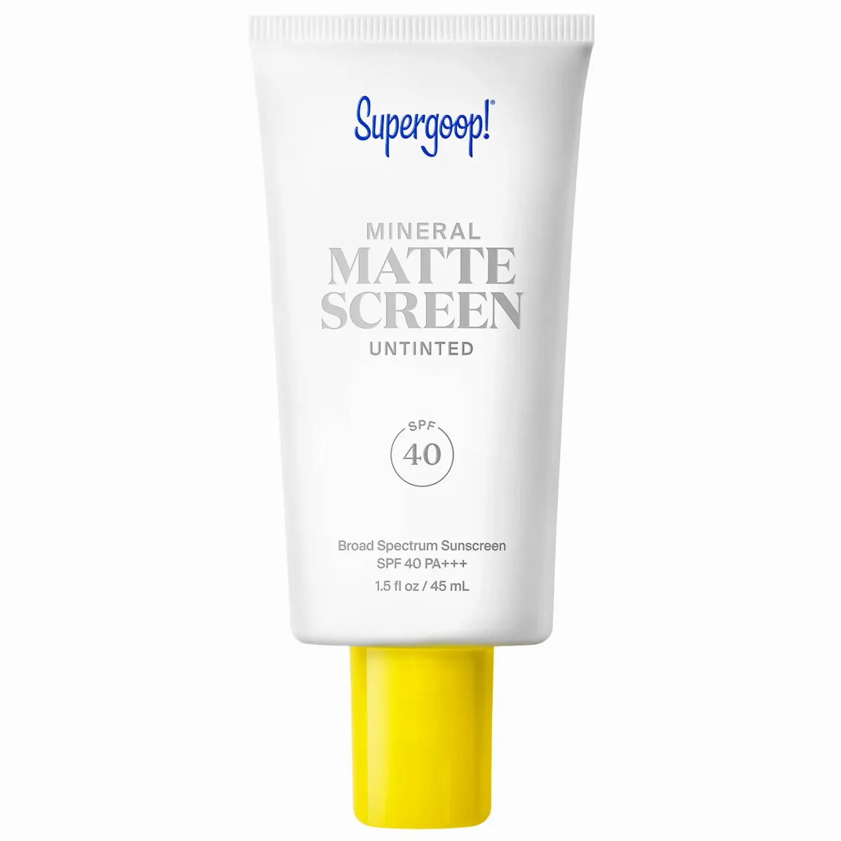 Supergoop! 100% Mineral Mattescreen Sunscreen SPF 40 1.5/45 by Supergoop