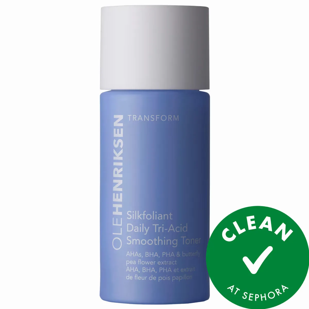 Mini Silkfoliant Daily Tri-Acid Smoothing Toner with Mandelic Acid 1 oz/30 Ml by OLEHENRIKSEN