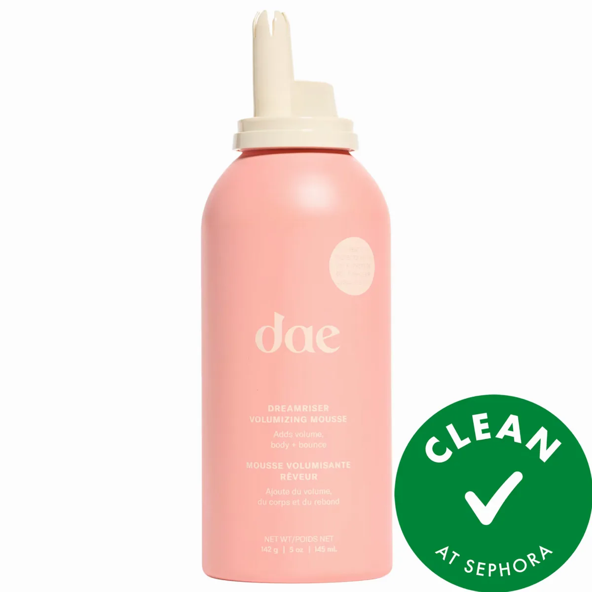 Dreamriser Volumizing + Hydrating Hair Mousse with Heat Protection 5 oz/142 G by dae
