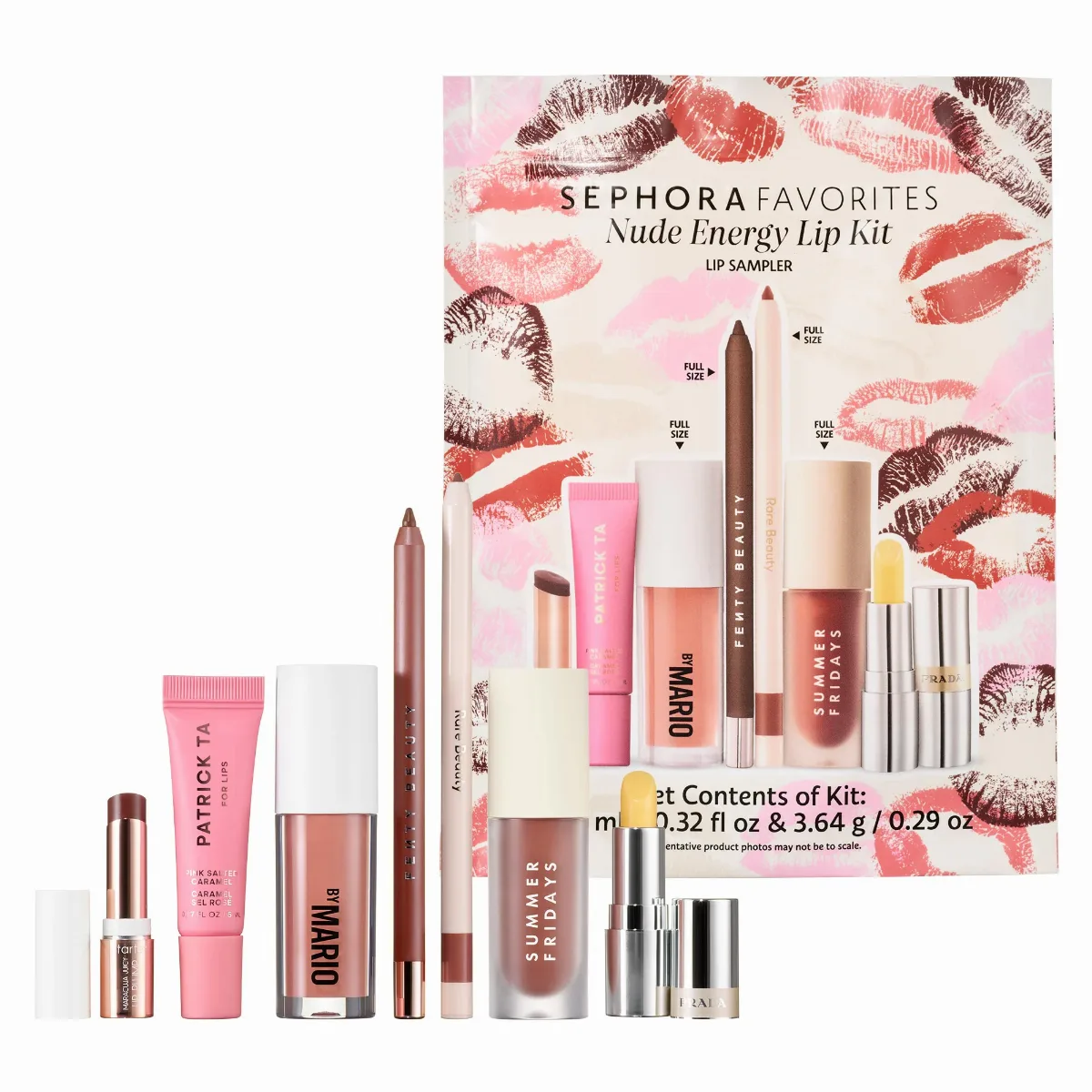 Nude Energy Lip Kit Makeup Set by Sephora Favorites