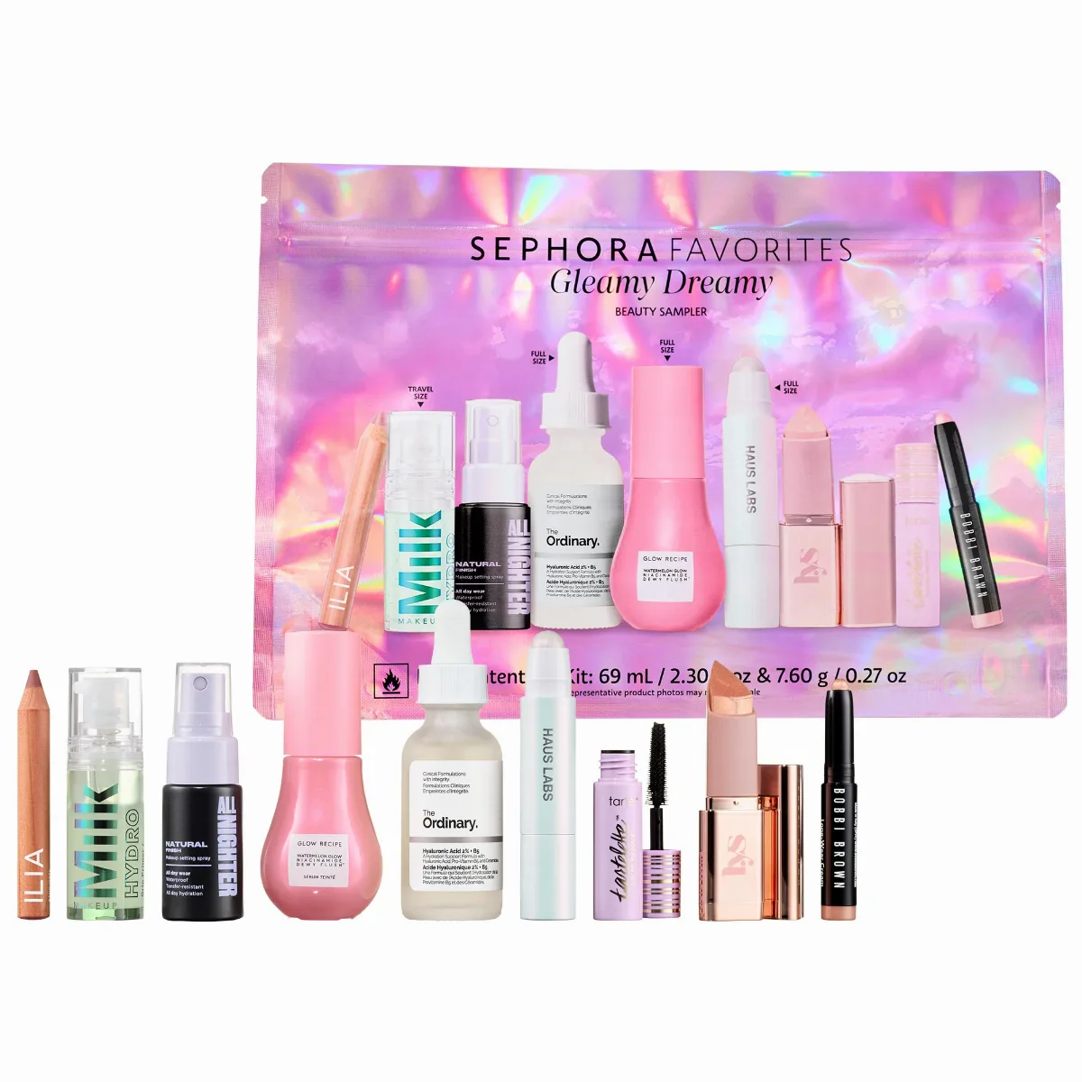 Gleamy Dreamy Makeup and Skincare Value Set by Sephora Favorites