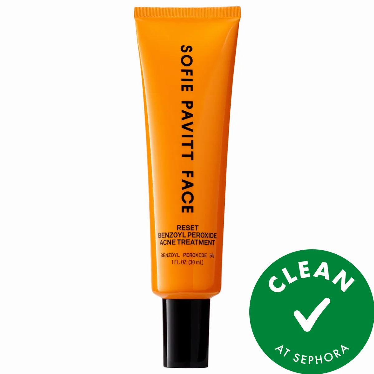 5% Reset Benzoyl Peroxide Acne Treatment with Glycolic Acid 1 oz/30 Ml by SOFIE PAVITT FACE