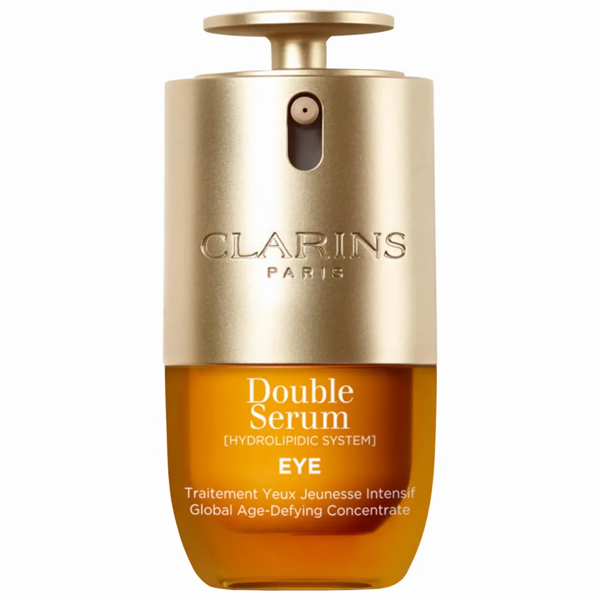 Double SERUM Eye Brightening & Depuffing Anti-Aging Concentrate 0.7 oz/20 Ml by Clarins