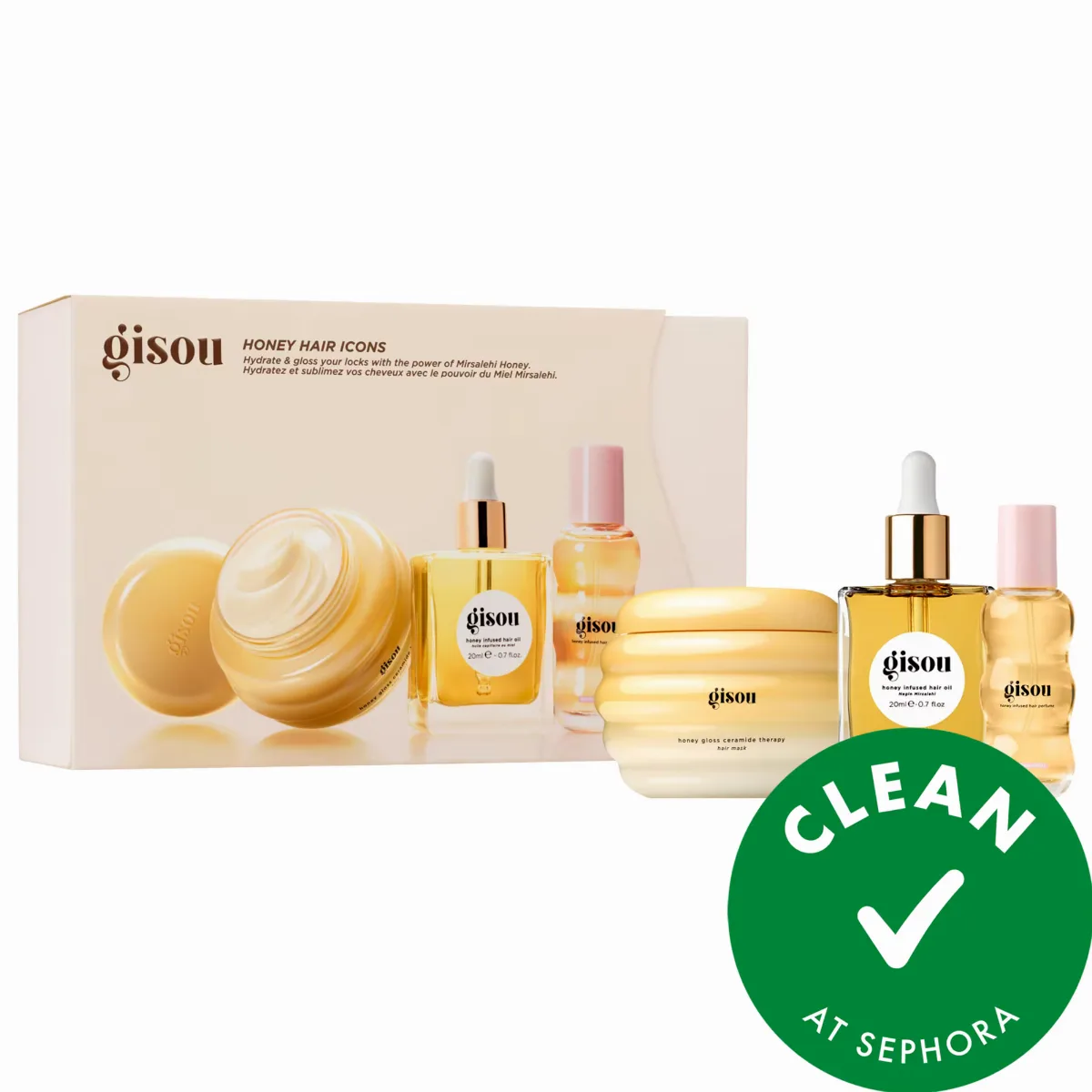 Honey Hair Icons Set by Gisou