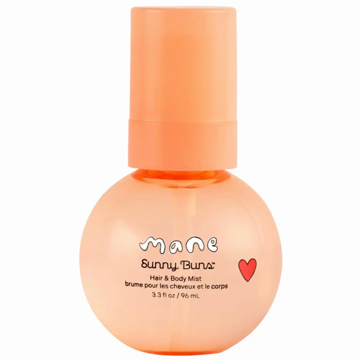 Sunny Buns Hair & Body Fragrance Mist with Strawberry, Mandarin and Sweet Cream 3.3 oz/96 Ml by Mane