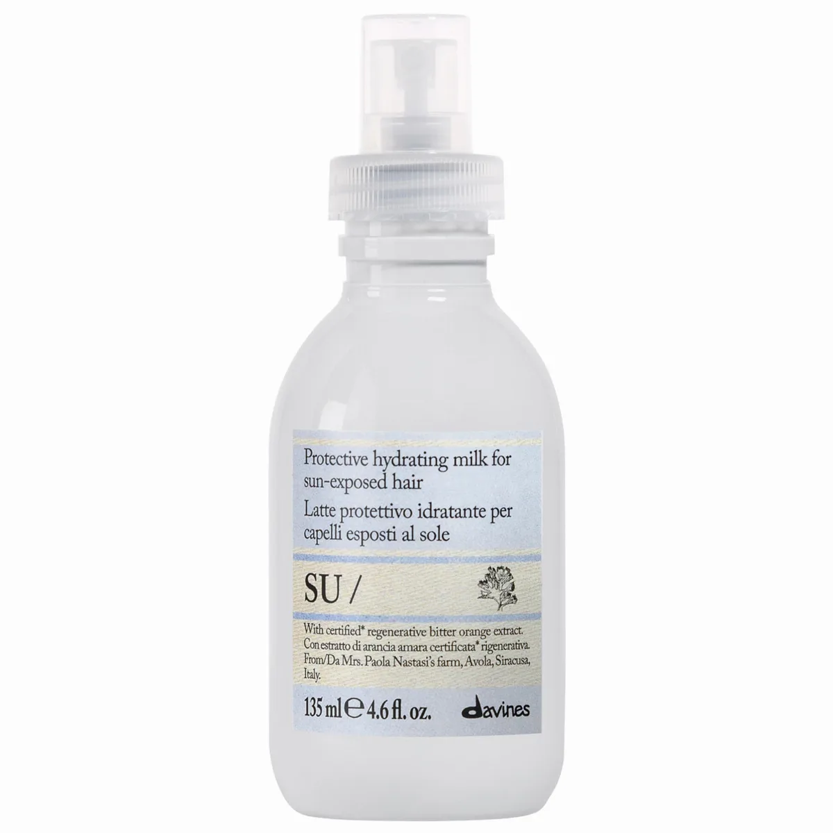 SU Milk Leave in Protecting Hair Spray 4.6 Fl oz./135 Ml by Davines