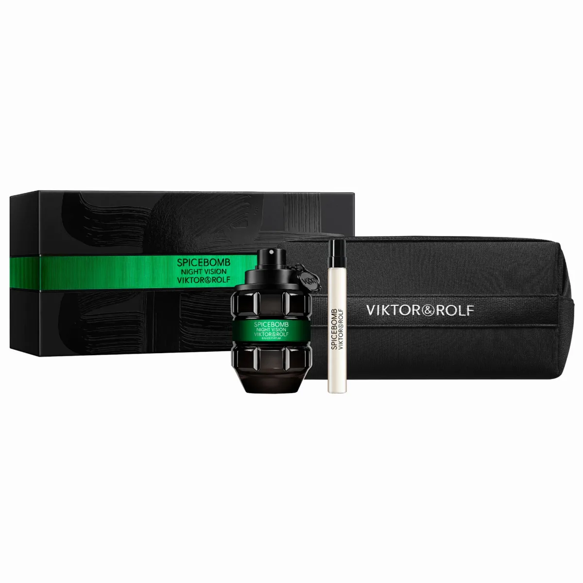 Spicebomb Night Vision Eau De Parfum Cologne Set by Viktor & Rolf