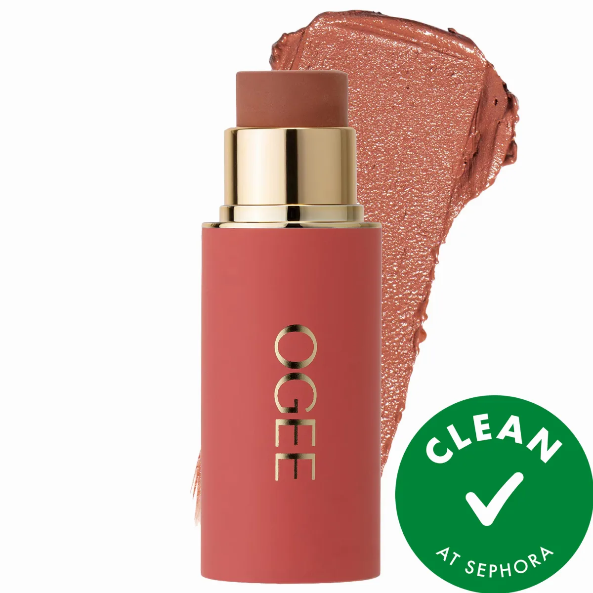 Sculpted Cream Blush Stick Topaz 0.28 oz/8 G by Ogee