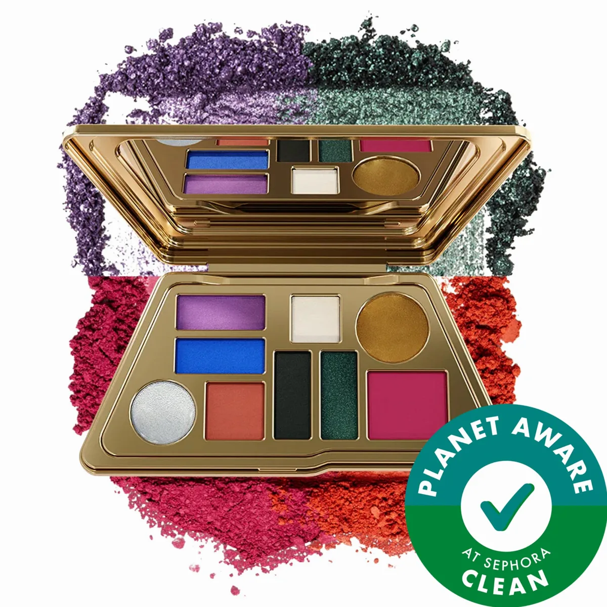 Mírame Talc-Free Matte & Metallic Eyeshadow Palette 0.5 oz/15 G by AORA México