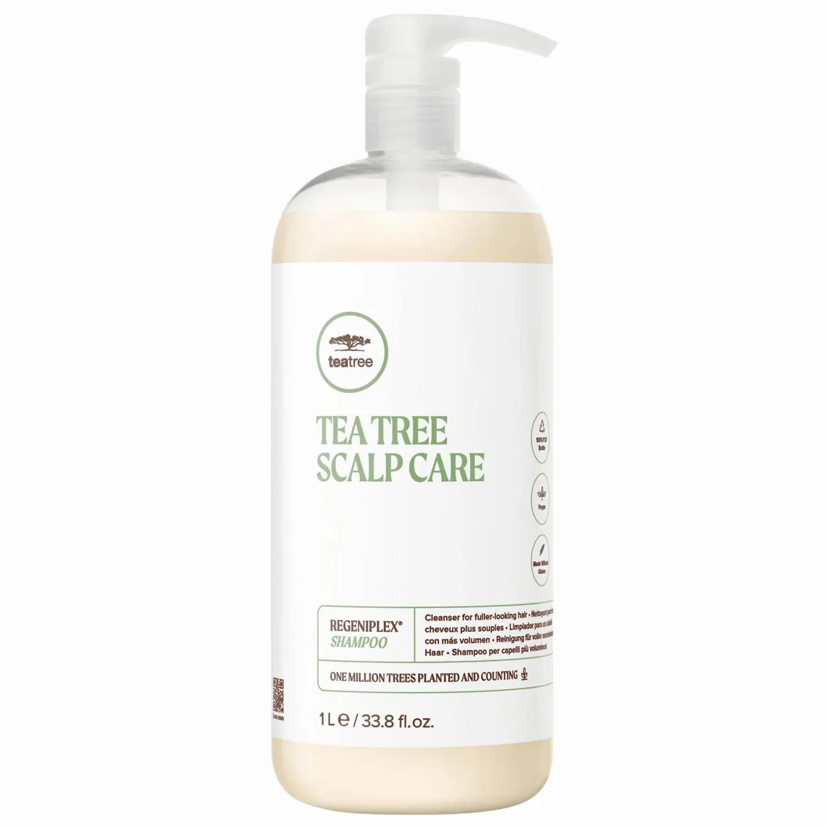 Tea Tree Scalp Care Regeniplex Volumizing Shampoo for Thinning Hair 33.8 Fl. oz/1000 Ml by Paul Mitchell