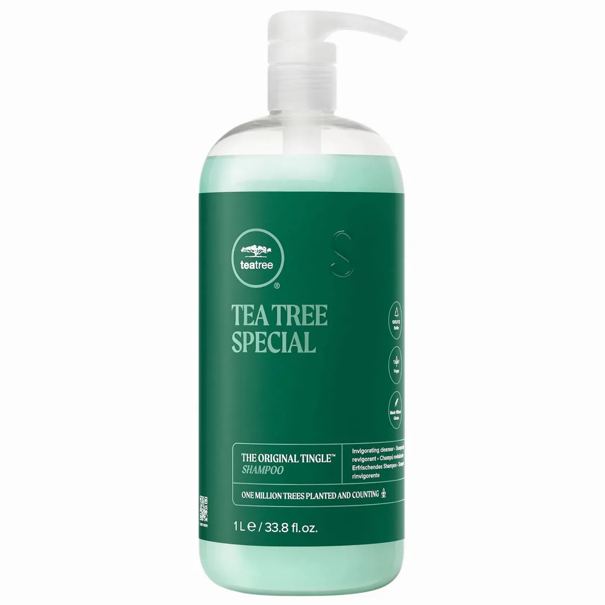 Tea Tree Special Shampoo for Hair & Scalp 33.8 Fl. oz/1000 Ml by Paul Mitchell