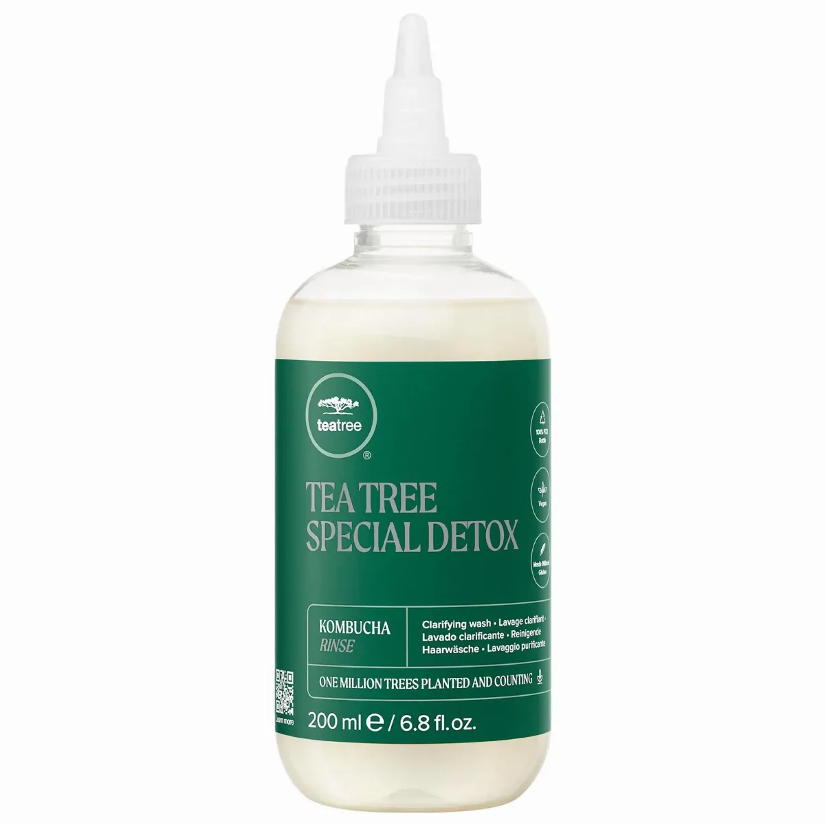 Tea Tree Special Detox Kombucha Clarifying Hair Rinse with Apple Cider Vinegar 6.8 Fl. oz/200 Ml by Paul Mitchell