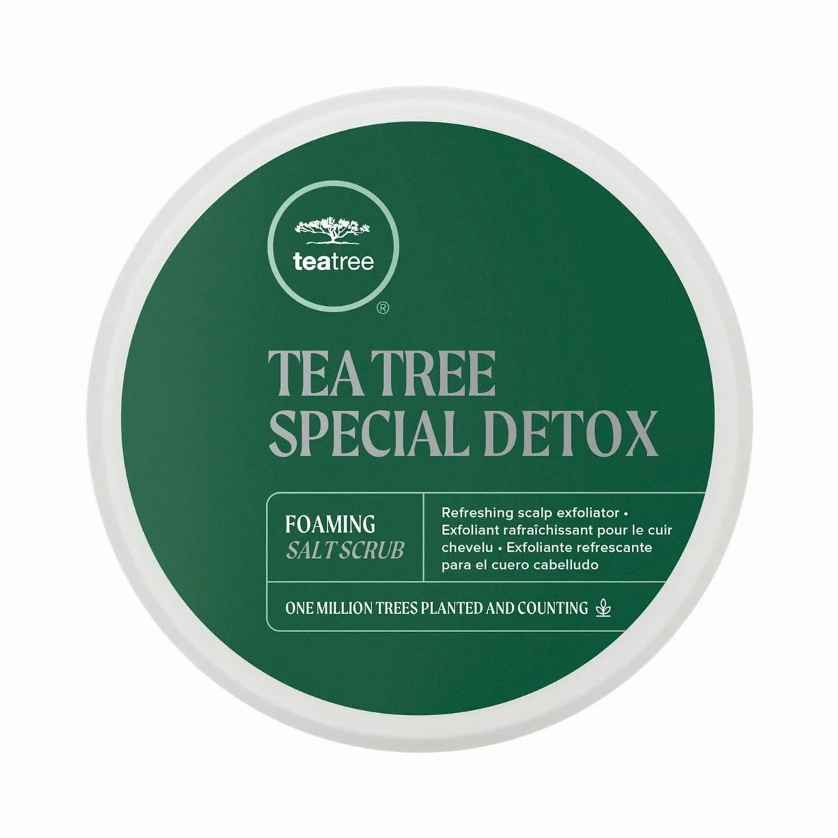 Tea Tree Special Detox Foaming Scalp Scrub for Buildup 6.5 oz/184 Ml by Paul Mitchell