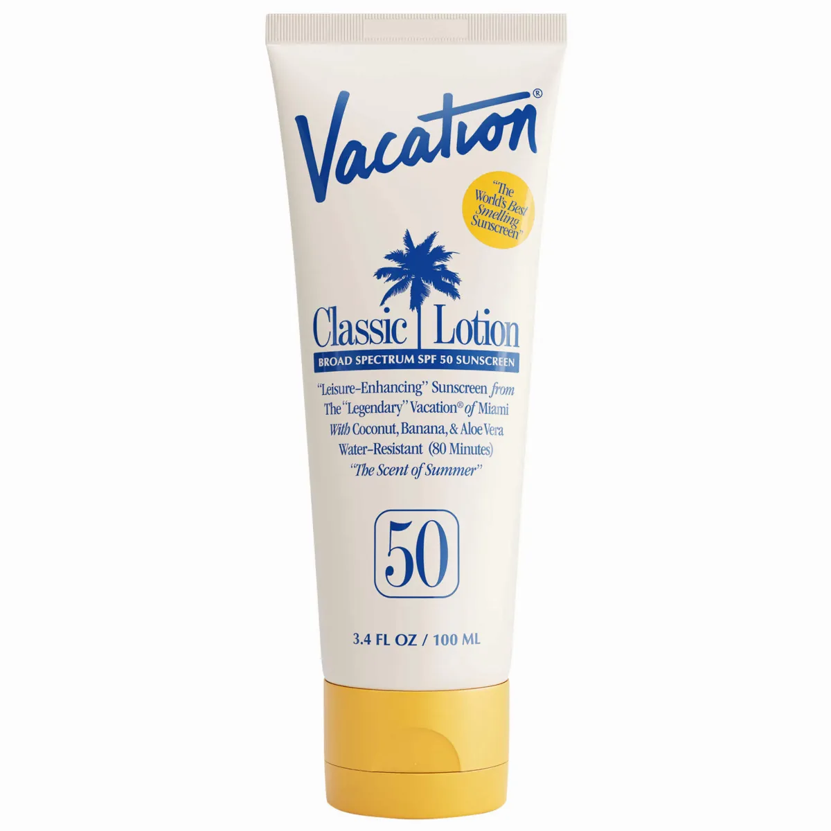 Classic Lotion SPF 50 Sunscreen 3.4 oz/100 Ml by Vacation