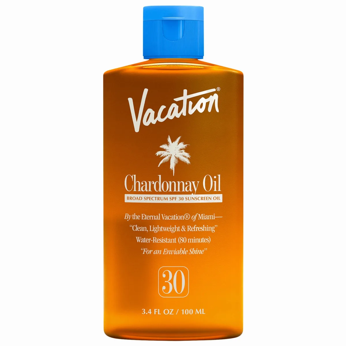 Chardonnay Oil SPF 30 Sunscreen 3.4 oz/100 Ml by Vacation