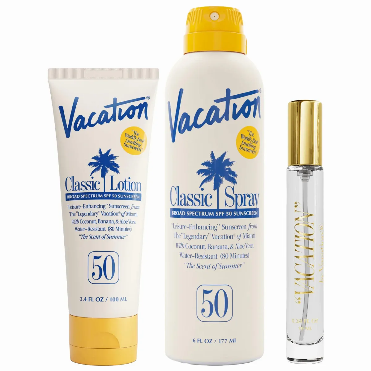 Sun and Scent Sampler by Vacation
