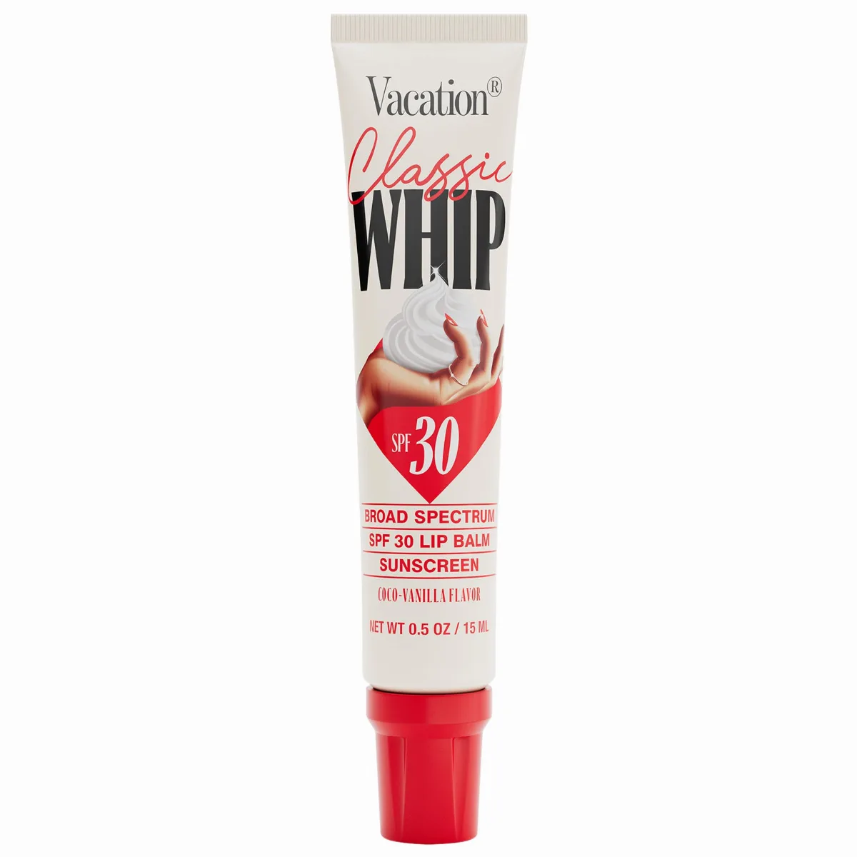 Classic Whip Lip SPF 30 Lip Balm 0.5 oz/15 Ml by Vacation