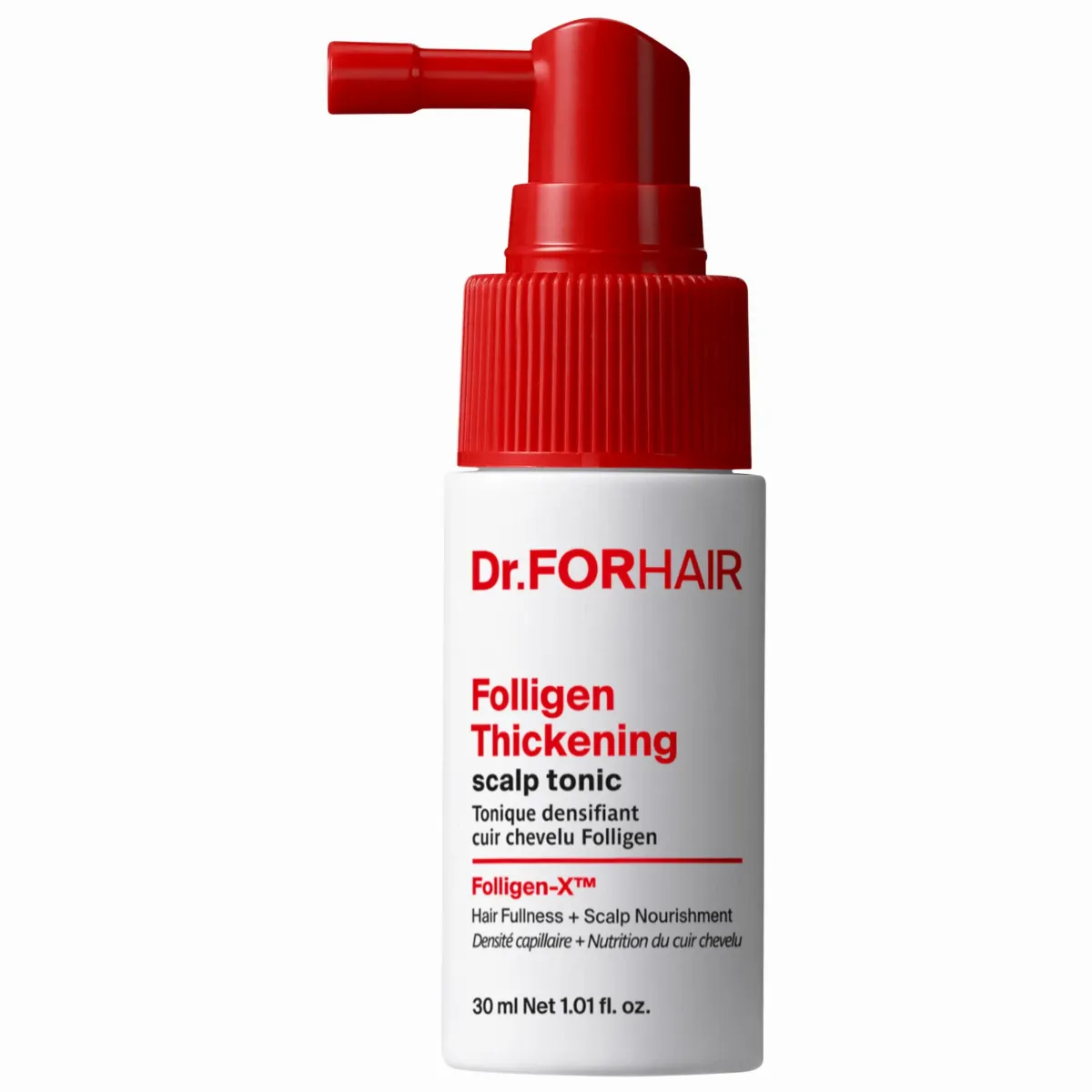 Mini Folligen Thickening Scalp Tonic for Thinning Hair 1.01oz/30ml by Dr.FORHAIR