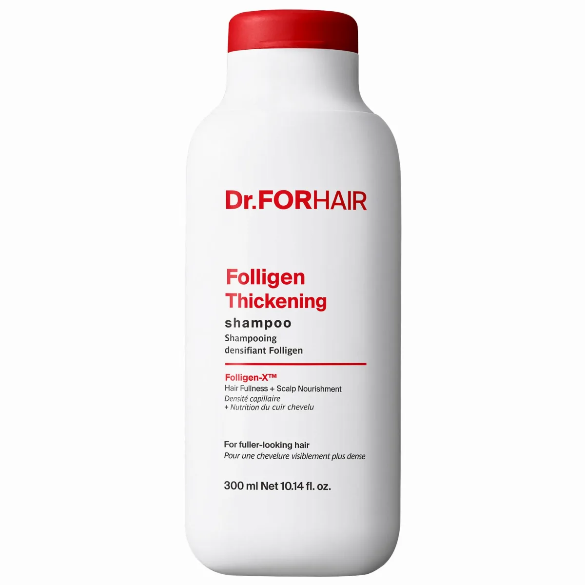 Folligen Thickening Shampoo for Thinning Hair 10.14oz/300ml by Dr.FORHAIR