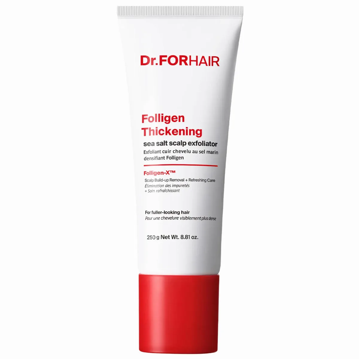 Folligen Thickening Sea Salt Scalp Exfoliator with Sea Salt by Dr.FORHAIR