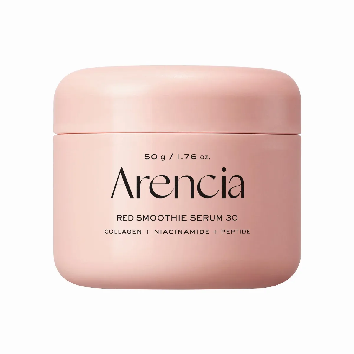 Red Smoothie Pore-Tightening Serum 30 with Red Collagen, Niacinamide, and Peptides 4.23 oz/120 G by Arencia